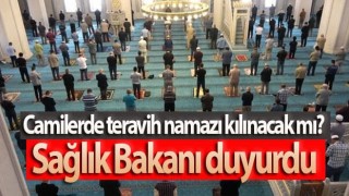 Bakan Koca'dan teravih namazı açıklaması