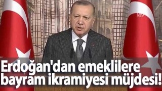 Cumhurbaşkanı Erdoğan'dan emekliye bayram ikramiye açıklaması