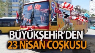 Trabzon Büyükşehir'den 23 Nisan coşkusu