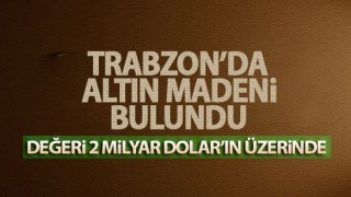 Trabzon'da Altın Rezervi Bulundu!