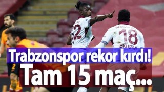 Trabzonspor rekor kırdı!
