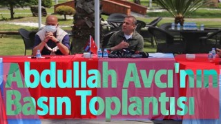 Abdullah Avcı basın mensuplarıyla bir araya geldi.