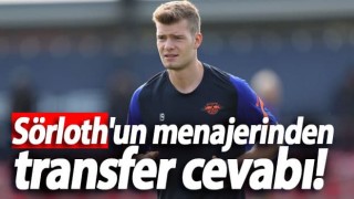 Sörloth'un menajerinden Trabzonspor cevabı!