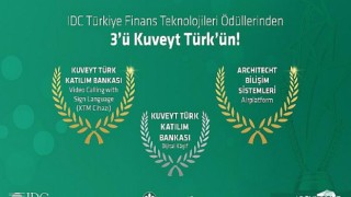 IDC Türkiye’den Kuveyt Türk’e ikisi altın üç ödül birden!