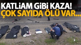 Katliam gibi kaza! 9 kişi öldü