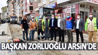 Trabzon Büyükşehir Belediye Başkanı Zorluoğlu, Arsin'de...