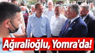 Ağıralioğlu, Yomra'da Esnafı Ziyaret etti