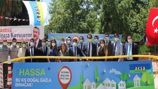 Aksa Doğalgaz - Hassa’ya doğal gaz müjdesi