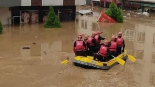 Arhavi sel felaketinde 576 kişi tahliye edildi.