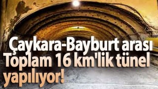 Çaykara-Bayburt Tüneli ÇED Raporu Belli Oldu!