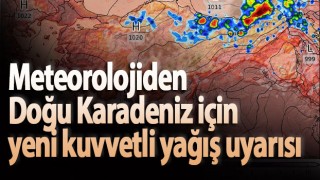 Meteoroloji'den Karadeniz'deki 5 il için sert uyarı 