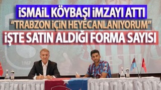 Trabzonspor, İsmail Köybaşı için imza töreni düzenlendi
