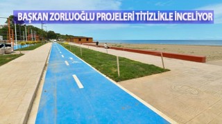 Başkan Zorluoğlu Projelerinin Son Durumlarını Yerinde Inceledi