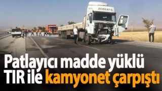 Konya'da patlayıcı madde yüklü TIR ile kamyonet çarpıştı: 6 kişi hayatını kaybetti