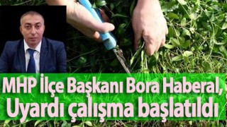 MHP İlçe Başkanı Bora Haberal, Tarımsal faaliyetlerinden uyarı