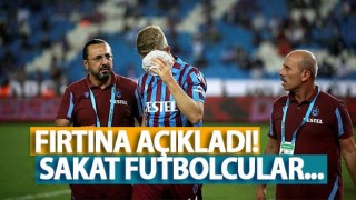 Trabzonspor'dan Sakatlıklar Hakkında Açıklama