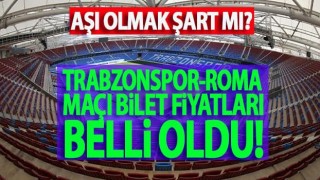 Trabzonspor'un Roma maçı biletleri satışa çıktı.