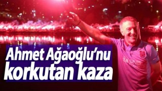 Ahmet Ağaoğlu’nu korkutan kaza!