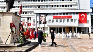 Atatürk'ün Trabzon'a gelişi törenle kutlandı