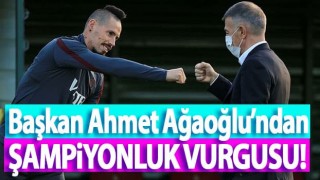 Başkan Ağaoğlu'ndan taraftara mesaj var
