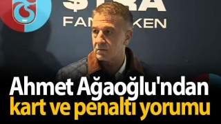 Ahmet Ağaoğlu'ndan kırmızı kart yorumu!