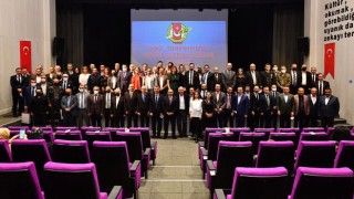 Başkan Zorluoğlu Zorluoğlu Gazeteciler Cemiyeti'nin ödül törerine katıldı