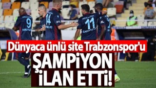 Dünyaca ünlü site Süper Lig şampiyonunu tahmin etti! Trabzonspor