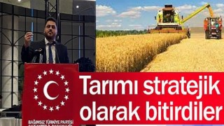 Hüseyin Baş: Tarımı Stratejik Olarak Bitirdiler