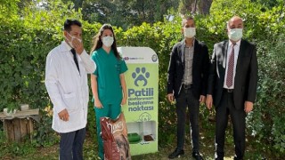 Sanko Enerji Grubu ‘Patili Dostlar’ için Manisa Salihli’de Beslenme İstasyonları Kuruyor