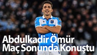 Abdulkadir Ömür Maç Sonunda Konuştu