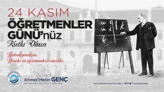 Başkan Genç'den 24 Kasım Öğretmenler Günü mesajı