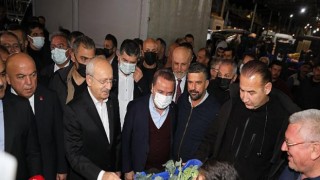 CHP Genel Başkanı Kılıçdaroğlu Toptancı Hali ziyaret etti