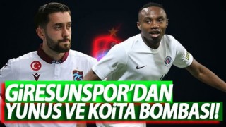 Giresunspor'dan Yunus ve Koita Bombası!