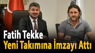 İşte Fatih Tekke'nin yeni takımı İmzayı attı