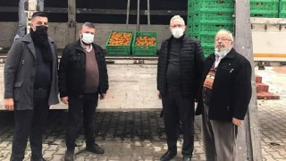 Pazar Tarım Kredi Kooperatifi mandalina alımına başladı