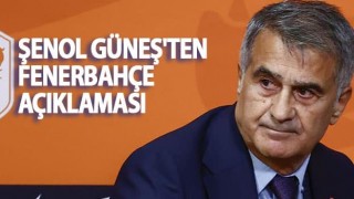 Şenol Güneş'ten Fenerbahçe açıklaması