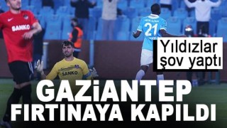 Trabzonspor: 3 - Gaziantep FK: 0.