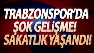 Trabzonspor'da şok gelişme! sakatlandı
