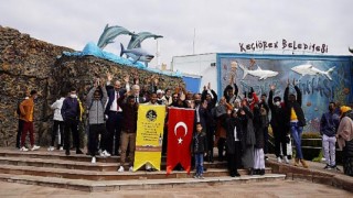 Afrika’dan geldiler Deniz Dünyası’nı gezdiler