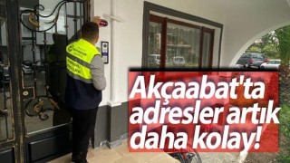 Akçaabat'ta adresler artık daha kolay!