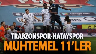 İşte Trabzonspor'un Hatayspor muhtemel 11'i