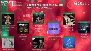 Mozart PSM Ege Perla Sahnesi, Yılbaşına Özel Etkinlikleri ile Sanatseverleri Buluşturuyor