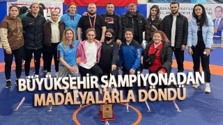 Trabzon Büyükşehir şampiyonadan madalyalarla döndü