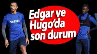 Trabzonspor'da defans sakata geldi! Hugo, Edgar'ın son durumu