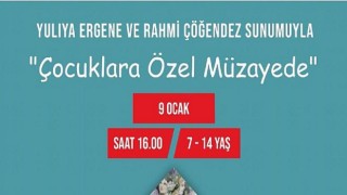 Çocuklara Özel Müzayede Bilkent Center’da