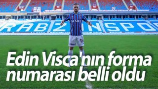 Edin Visca'nın forma numarası belli oldu