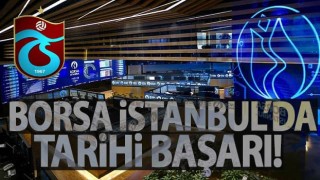Lider Trabzonspor, borsada da rekorlara koşuyor