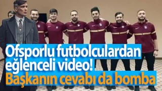 Ofspor'da futbolcularla başkan arasında şarkılı-dizili atışma...