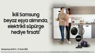 Samsung’dan ikili beyaz eşya alımlarınızda elektrikli süpürge hediye