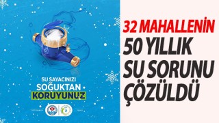 Trabzon'da 50 yıllık su sorunu çözüldü!